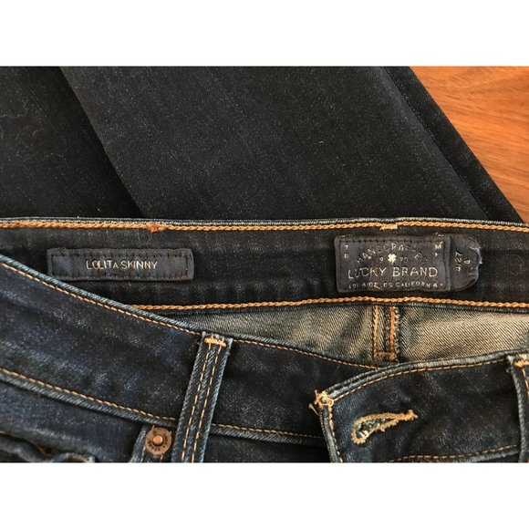 SOLD Lucky Brand Low Rise Lolita Skinny Jean - Picture 6 of 12